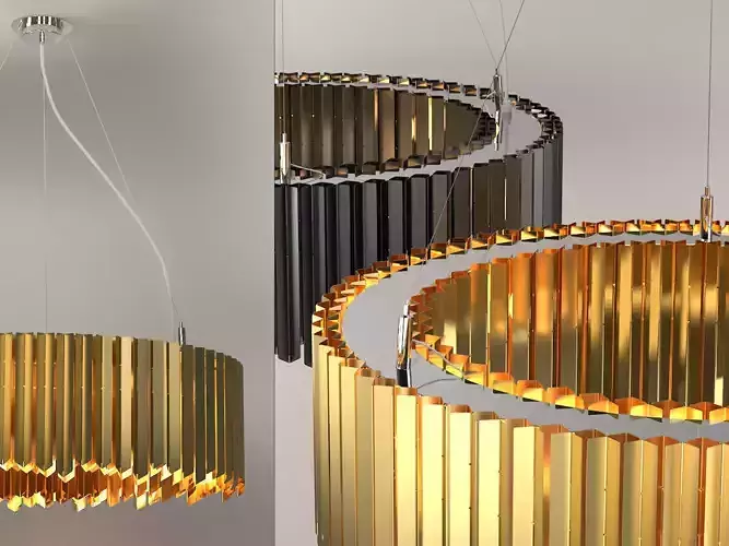 Facet Chandelier