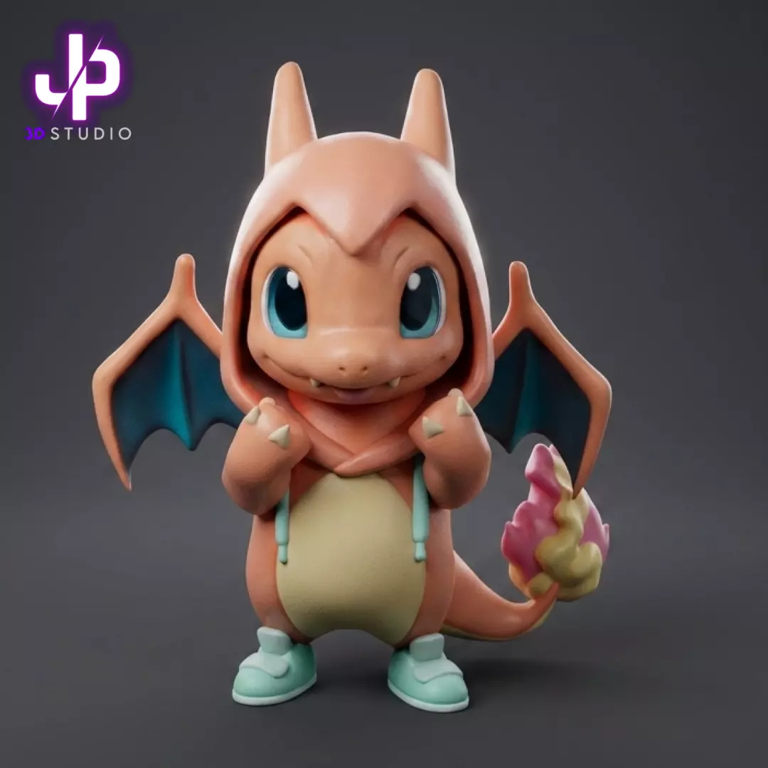 CHARMANDER cosplay CHARIZARD FIGURE 3D 3D print model