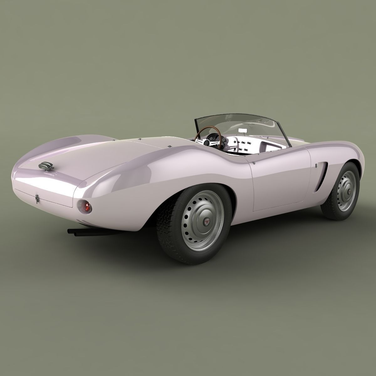 Arnolt-Bristol  1958 3D model_2