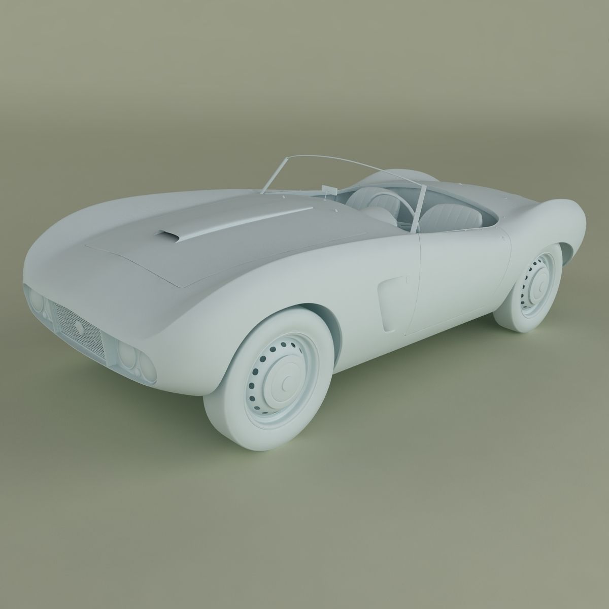 Arnolt-Bristol  1958 3D model_8