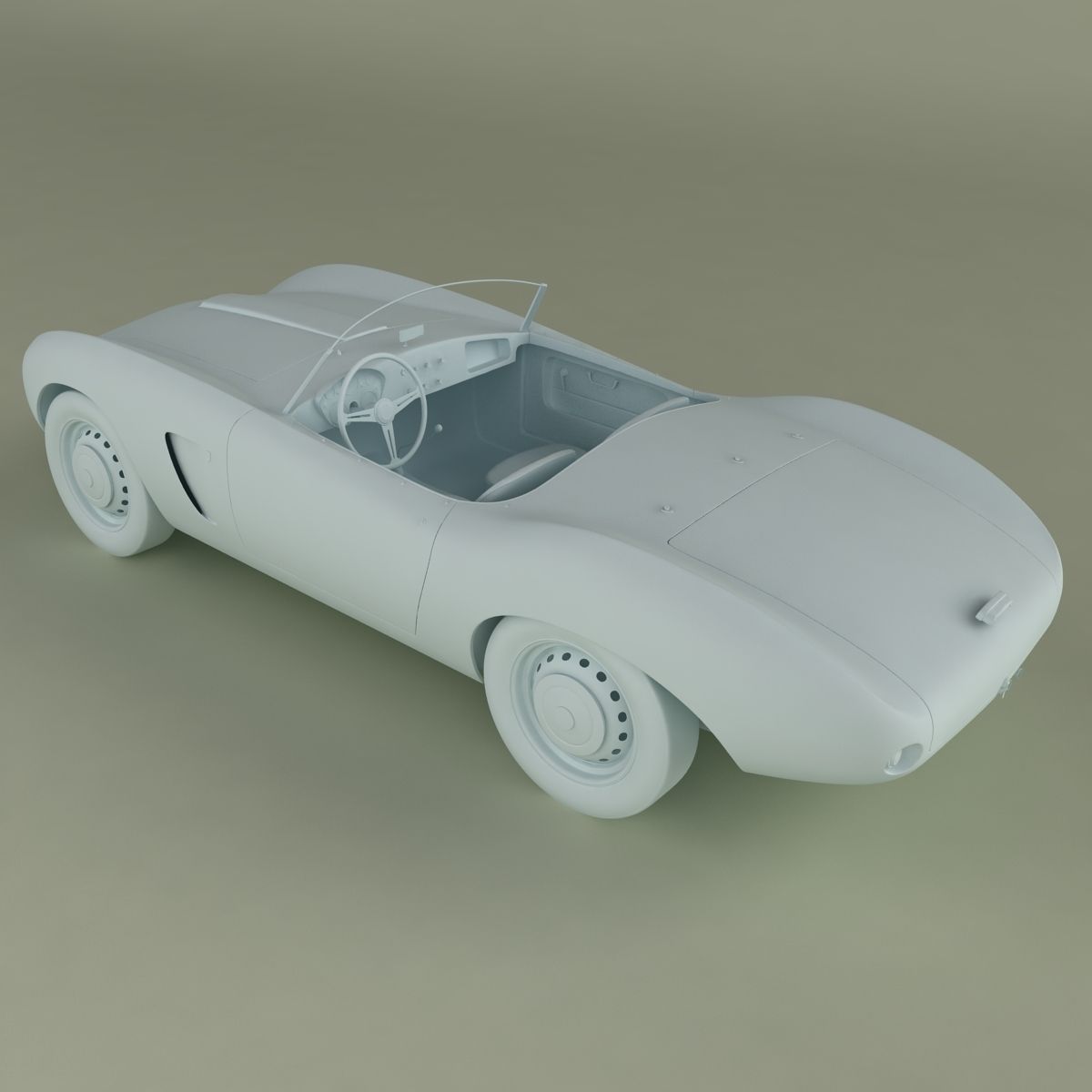 Arnolt-Bristol  1958 3D model_9