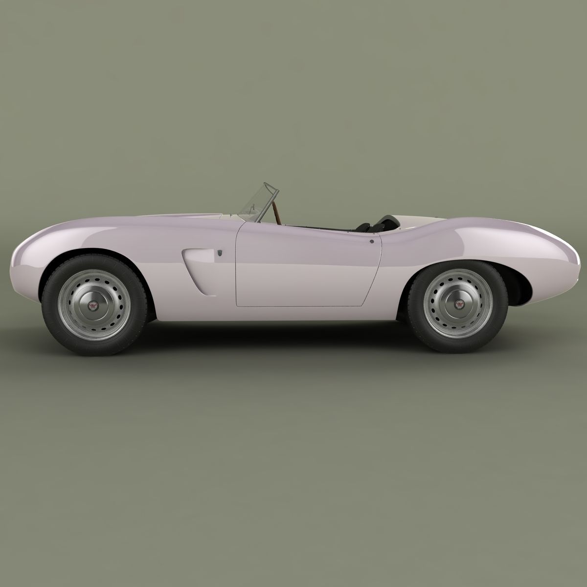 Arnolt-Bristol  1958 3D model_1