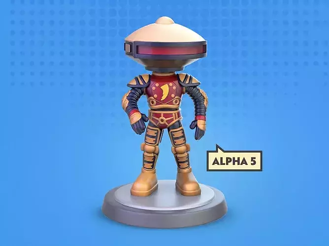 Alpha 5 Chibi