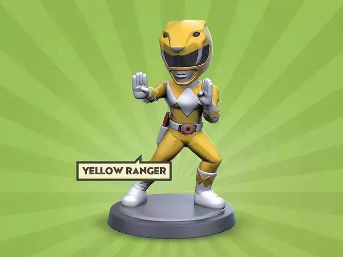 Yellow Ranger Chibi