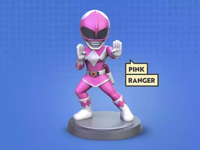 Pink Ranger Chibi