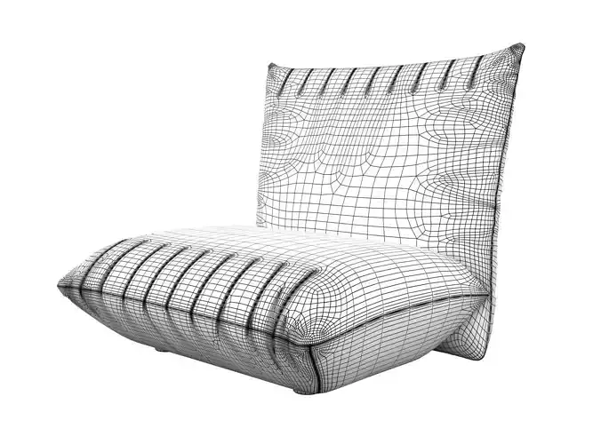 Bellavita Armchair and Pouf