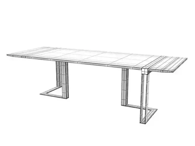 BlackandGold dining table with brass legs