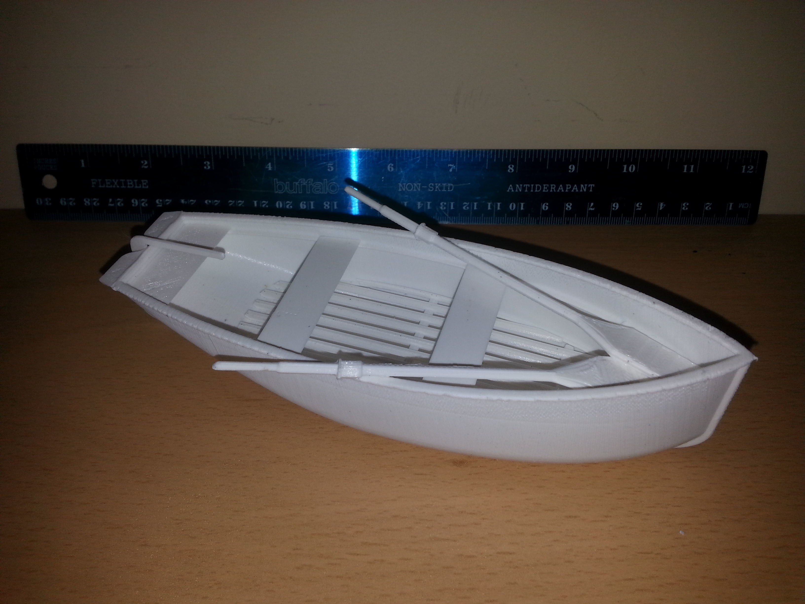 Row Boat 3D print model_1