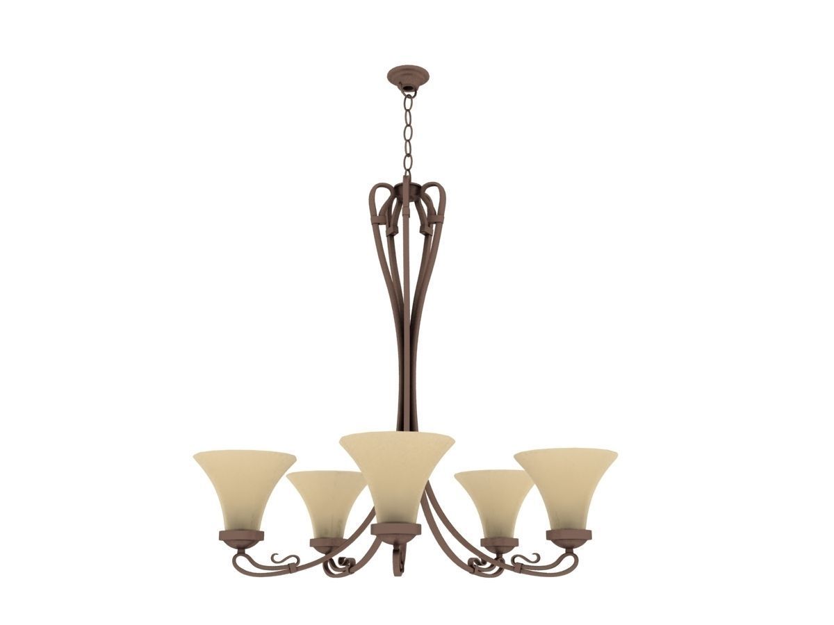 40 Metal frame lights collection 3D model_22