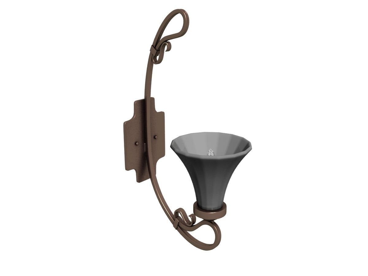 40 Metal frame lights collection 3D model_21