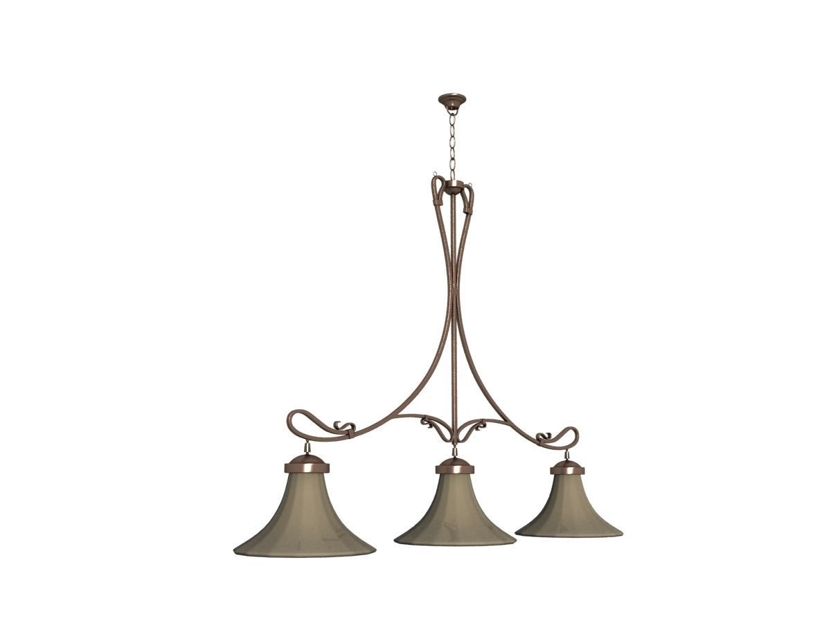 40 Metal frame lights collection 3D model_23