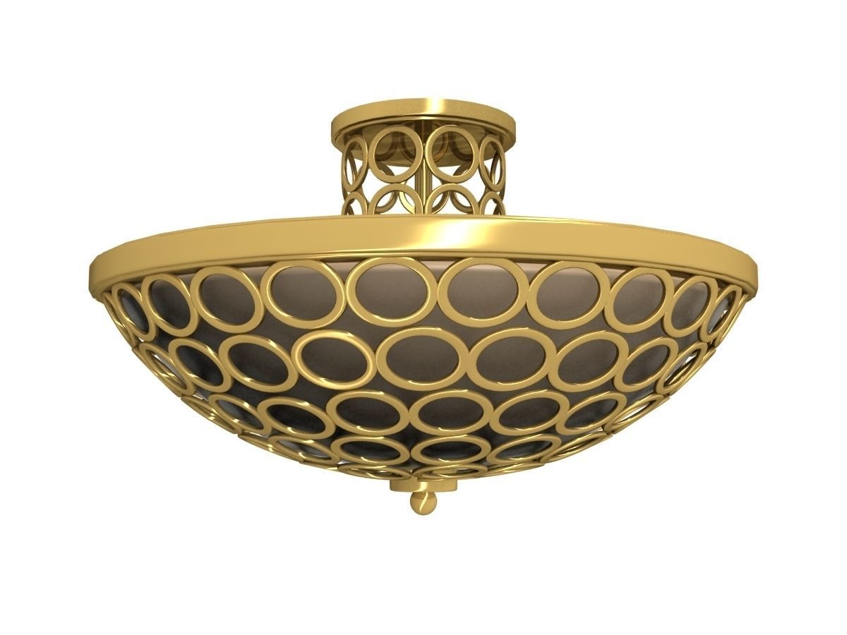 40 Metal frame lights collection 3D model_39