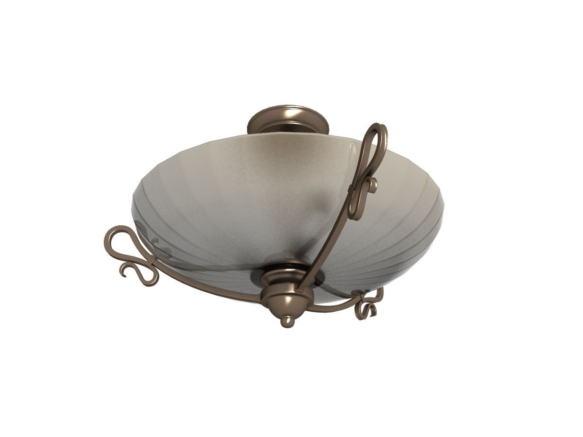 40 Metal frame lights collection 3D model_34