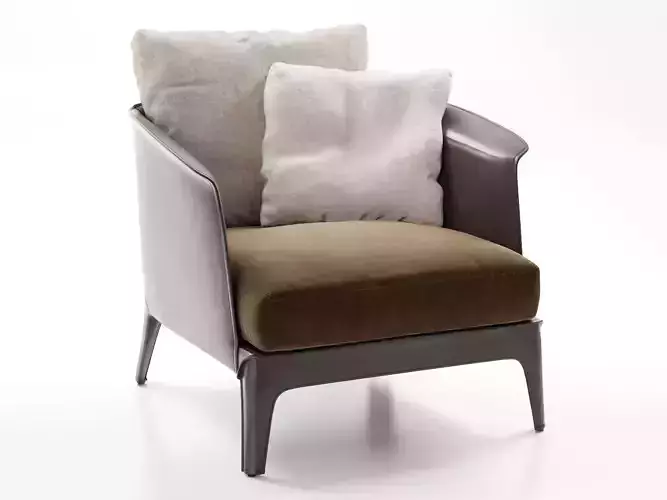 Isabel Armchair XL 3D model