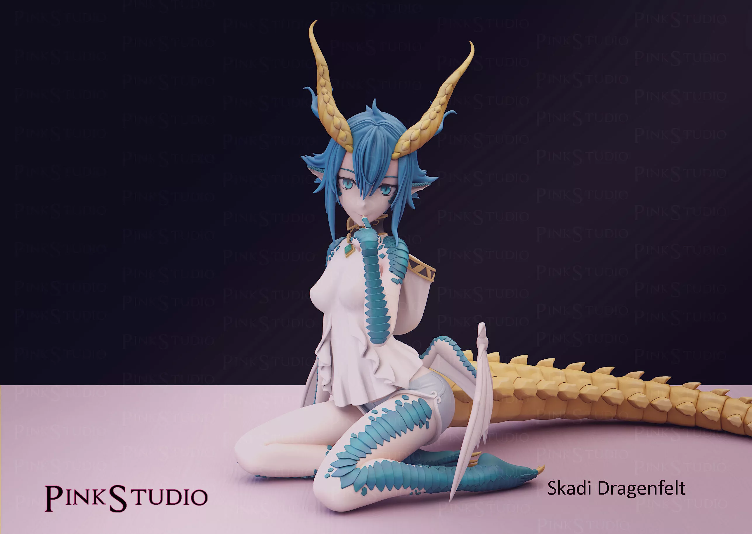 monster girl doctor - skadi dragenfelt 3D print model