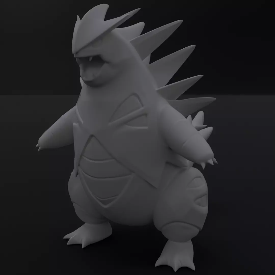 Stylized Spiked Dinosaurus Figurine 3D Print Prehistoric Statue 3D print model