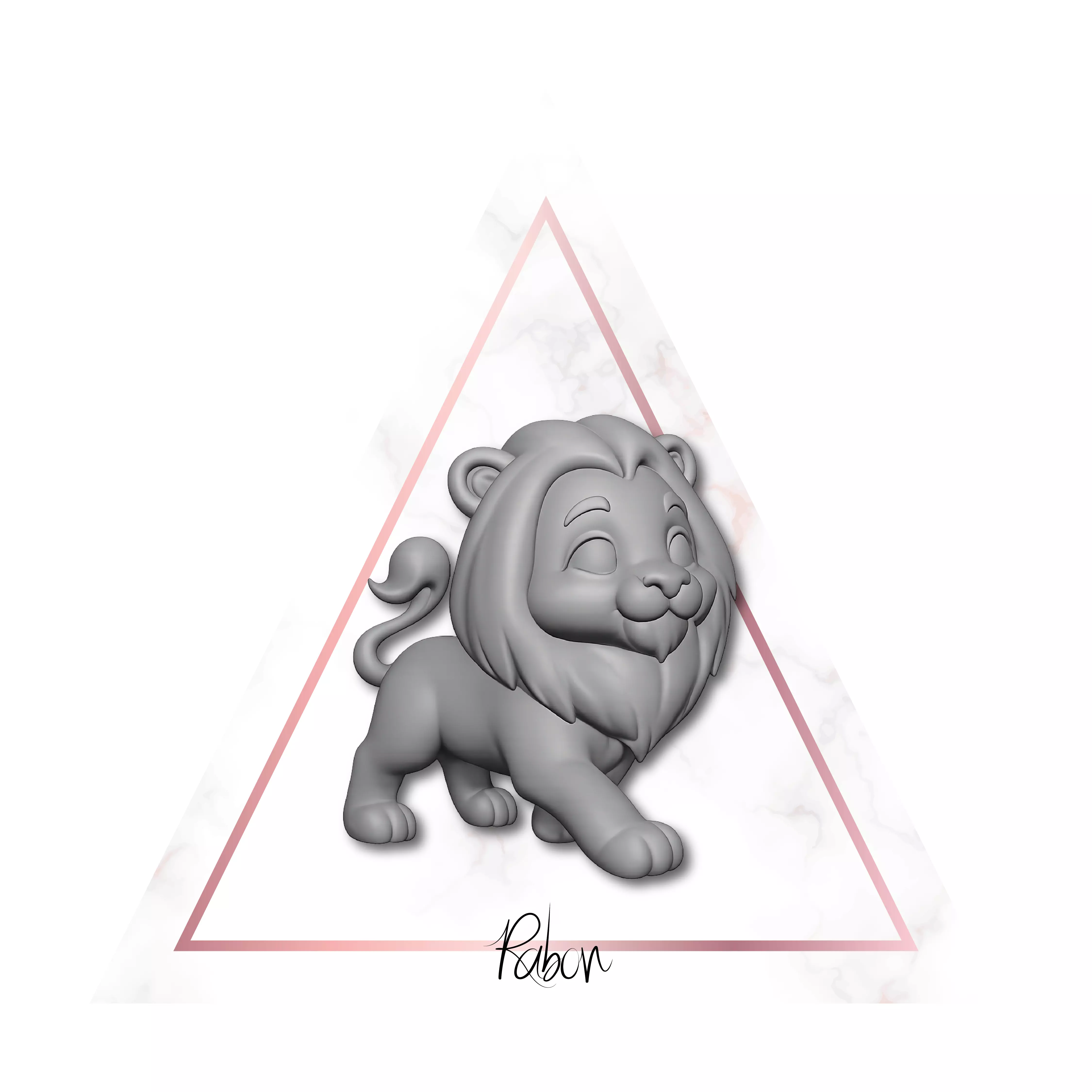 Leo - Lion 3D print model
