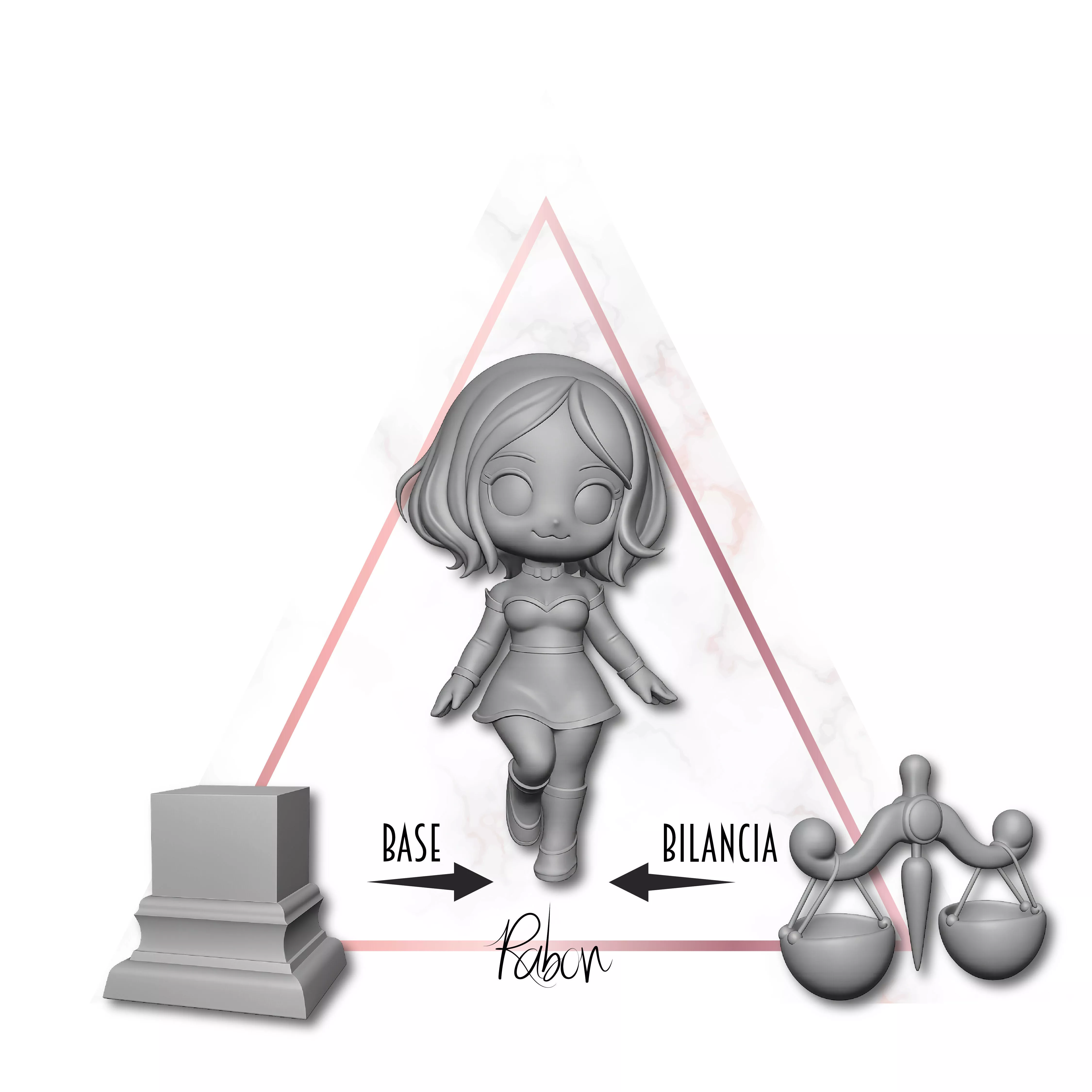Libra 3D print model