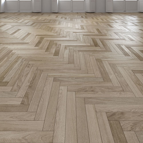 Oak Herringbones floor 3 3D model