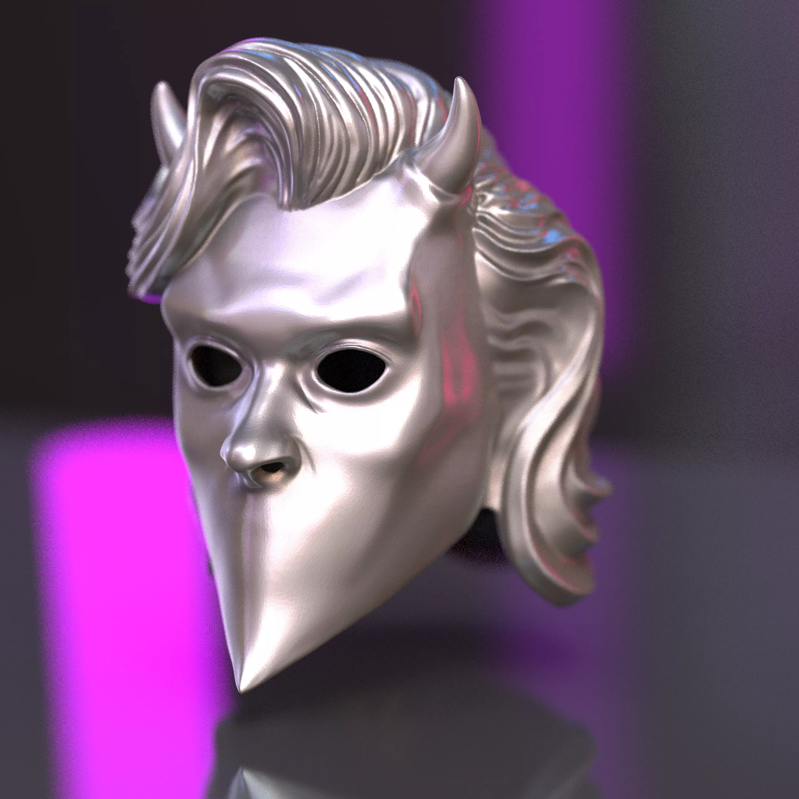 Ghoulette Mask--V02 3D print model
