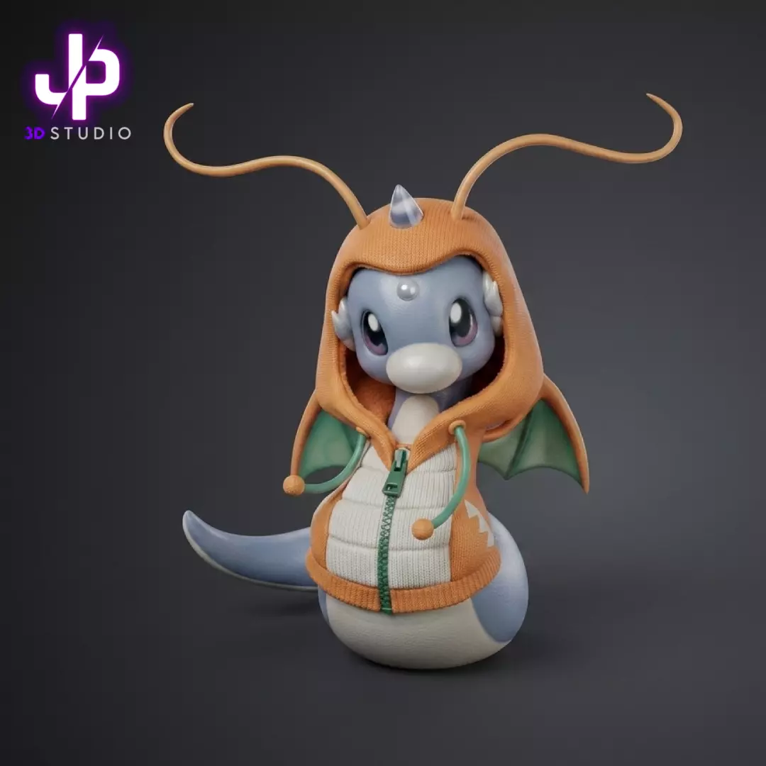 DRATINI cosplay DRAGONITE FIGURE 3D 3D print model