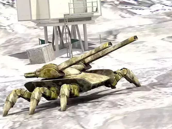 Spider Tank for Unity