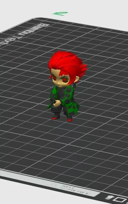 tanjiro 3D print model