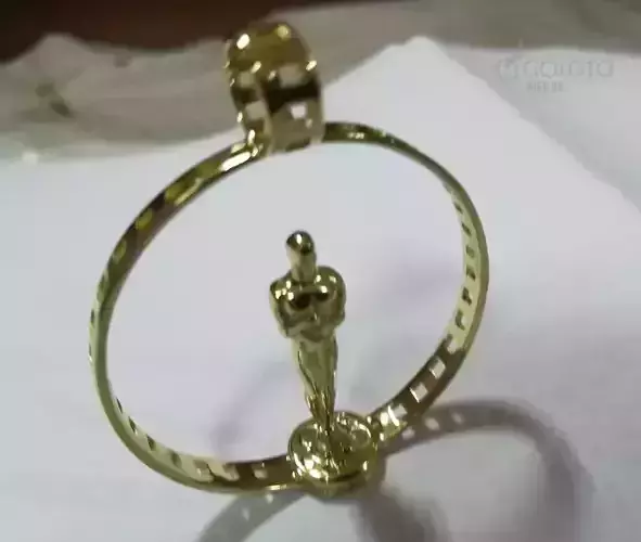 Oscar-pendant oscar statuette 3D print model