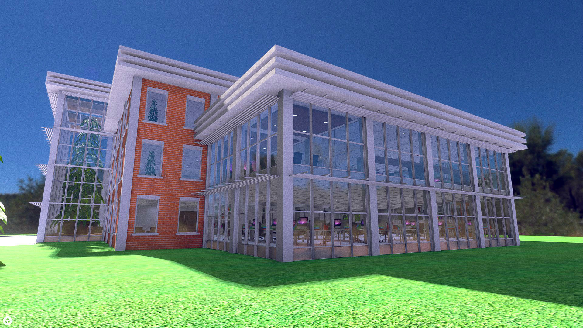 Construction Assets SHC Quickoffice Low-poly 3D model_20