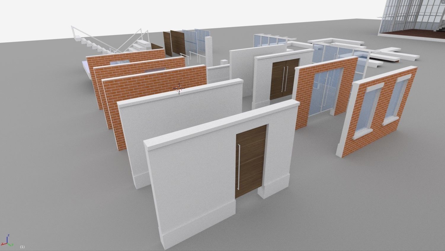 Construction Assets SHC Quickoffice Low-poly 3D model_17