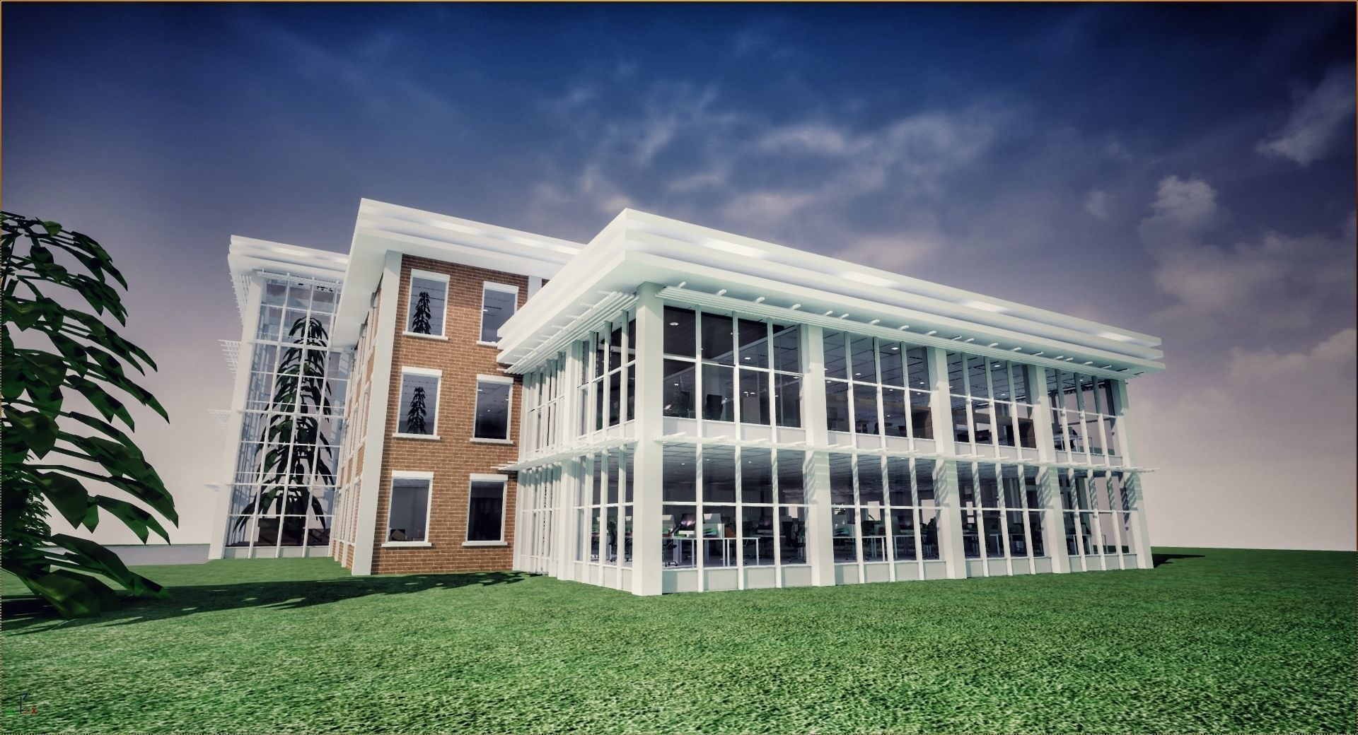 Construction Assets SHC Quickoffice Low-poly 3D model_2