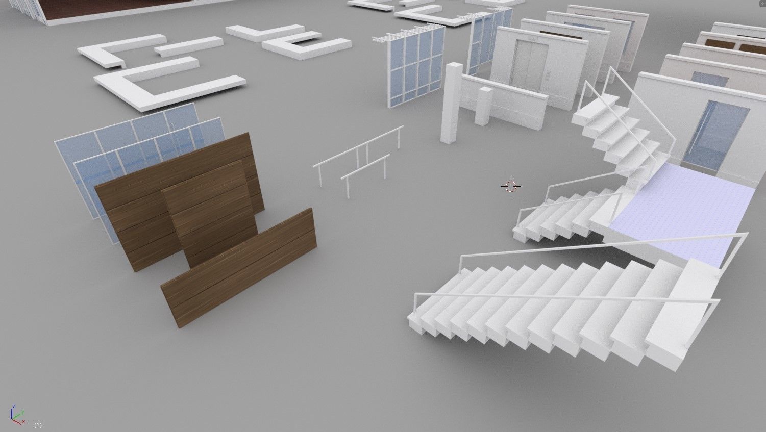 Construction Assets SHC Quickoffice Low-poly 3D model_16