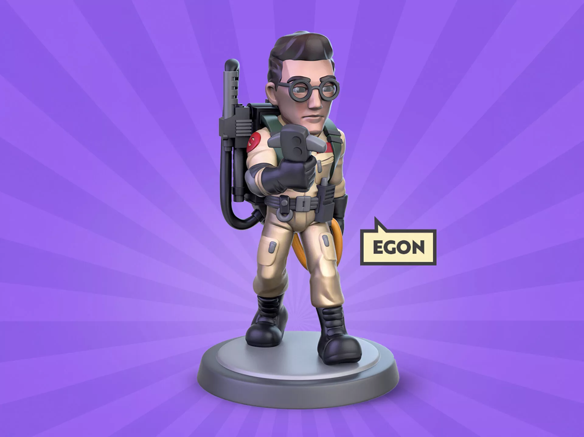 Egon Chibi 3D print model
