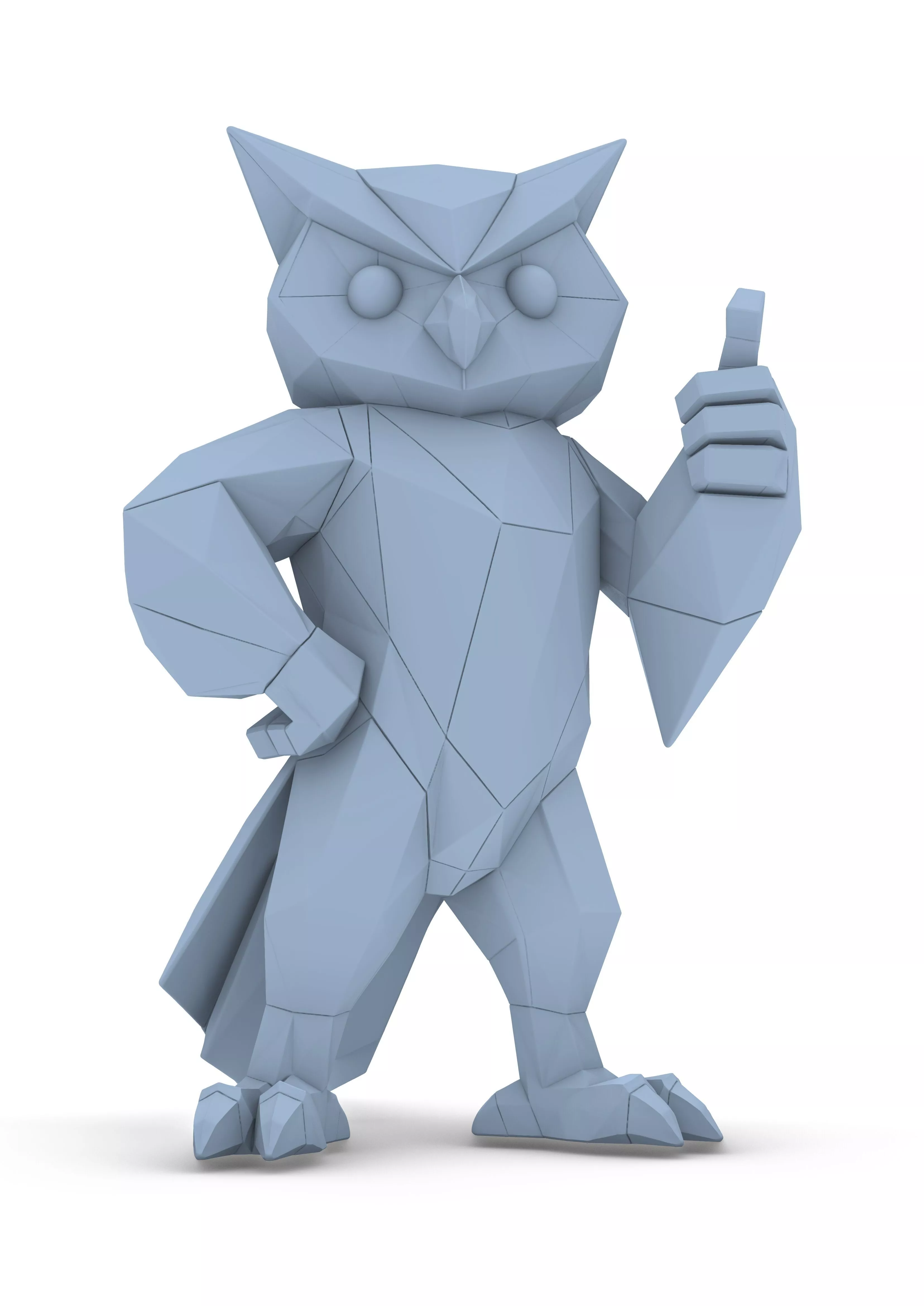 designer chibi eule designer chibi owl buho 3D print model