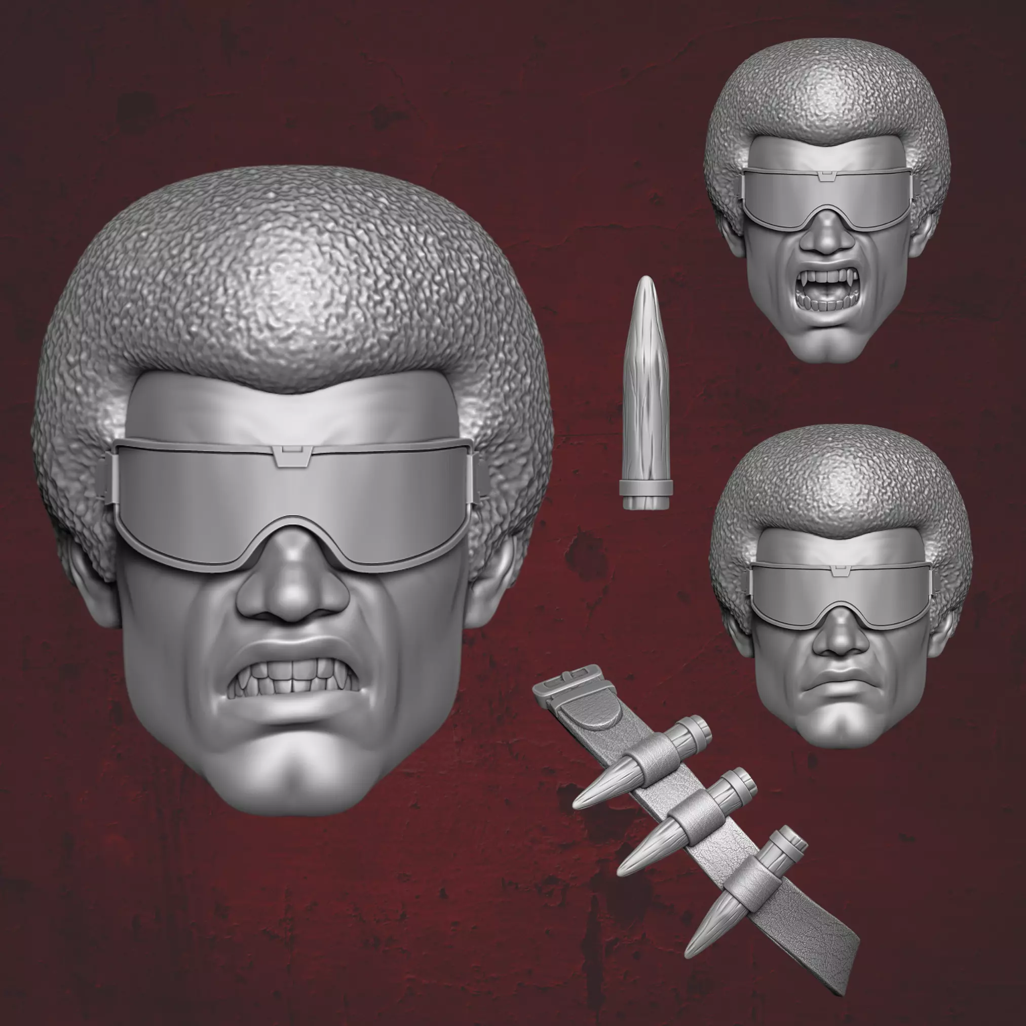 Blade Tomb of Dracula 3D Printable files For Action Figures 3D print model