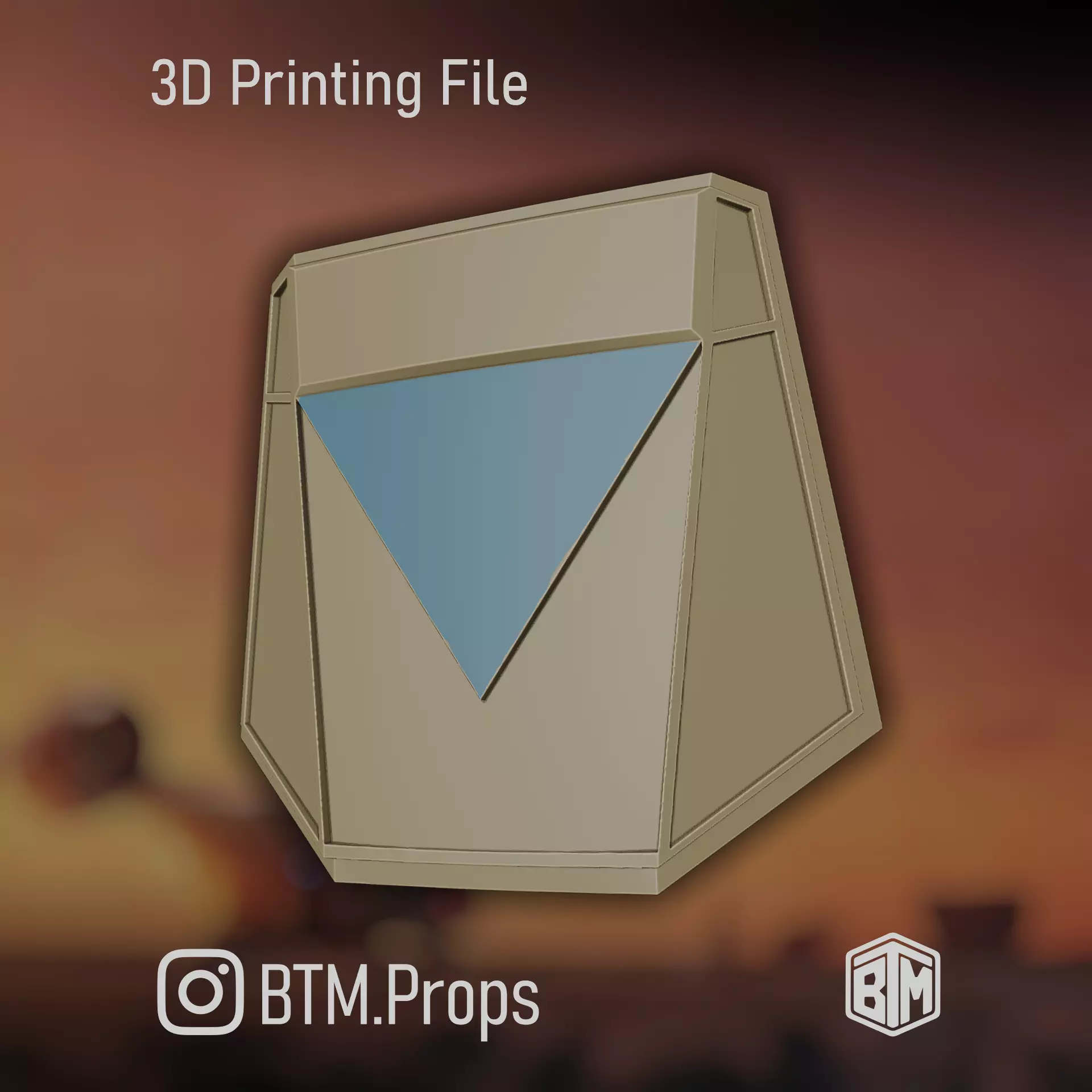 The Mandalorian Din Djarin Hand Guard Armor 3D print model