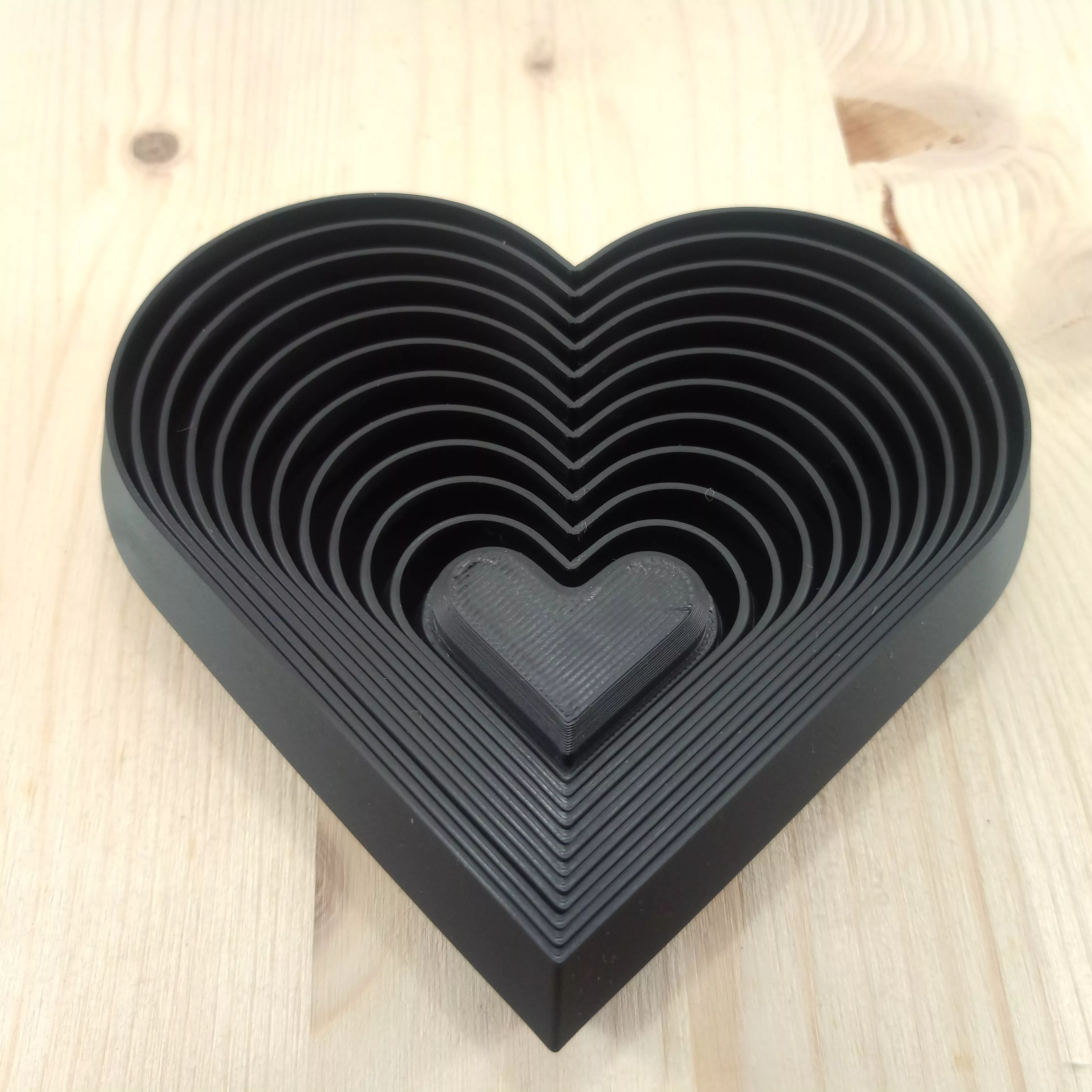Heart Fractal Fidget 3D print model