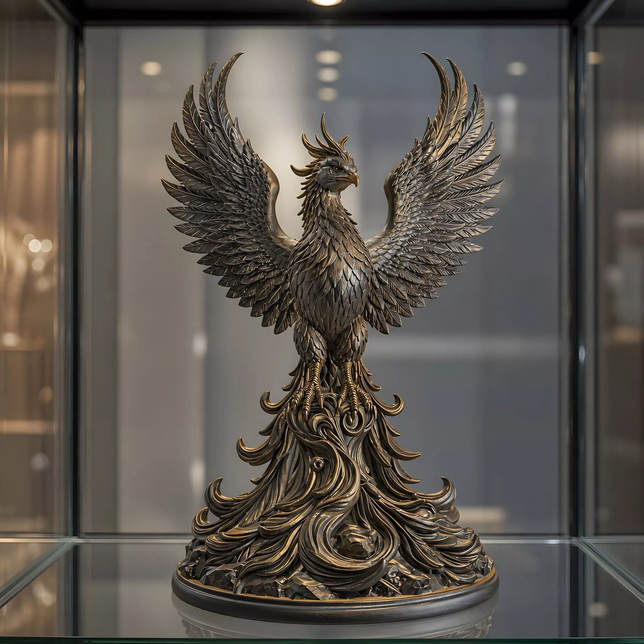 Premium Phoenix 3D Print Model 3D print model