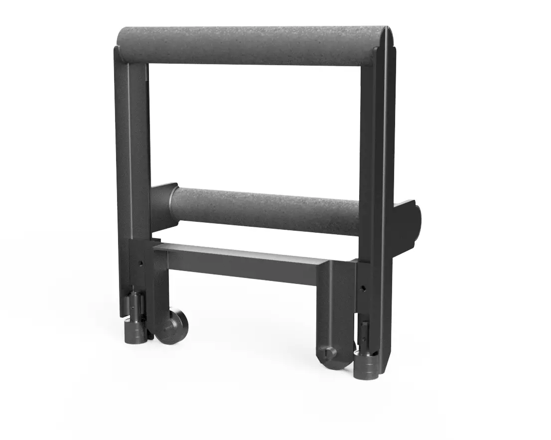 Manual sheet metal bending machine 3D model