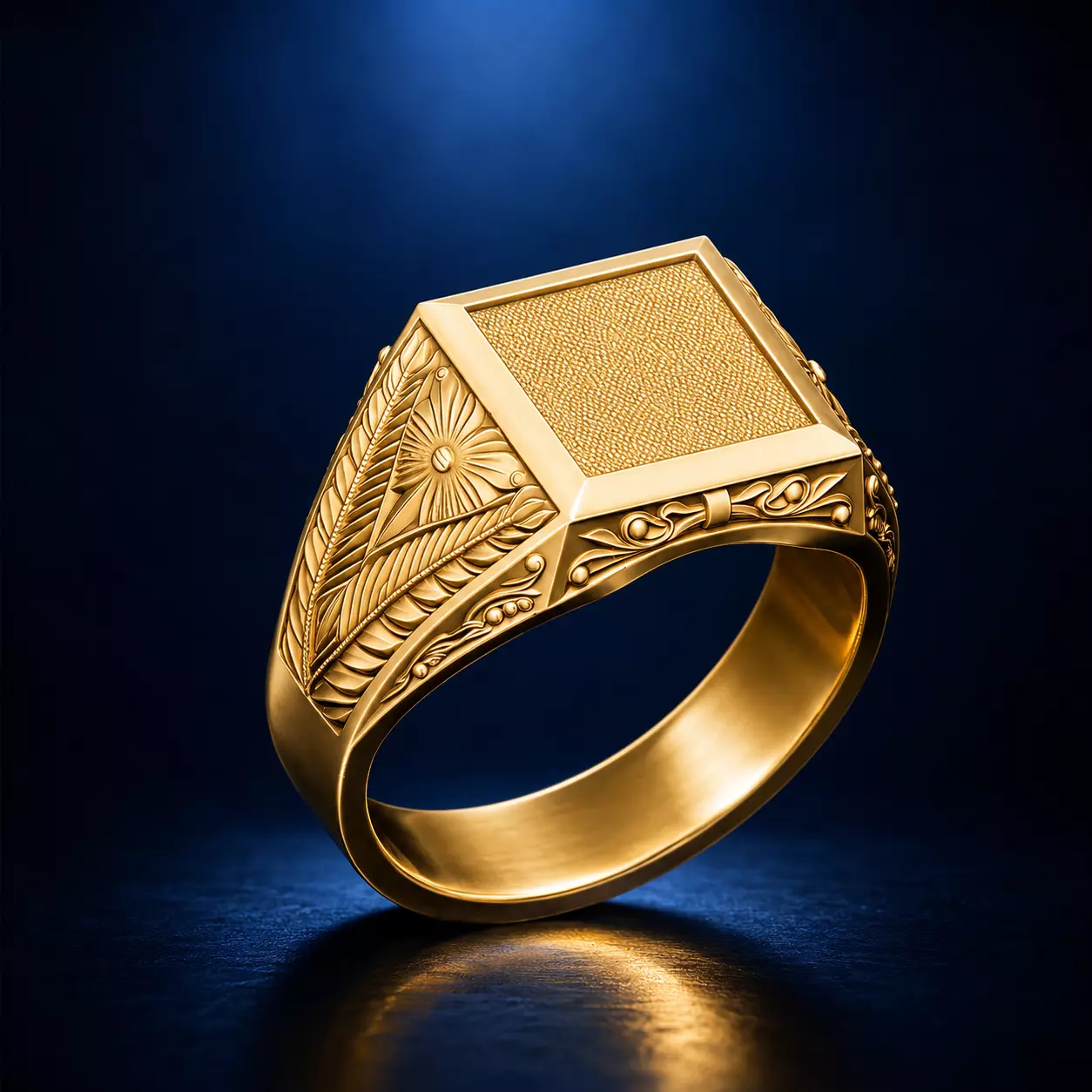 imperial Legacy Signet Ring 3D print model