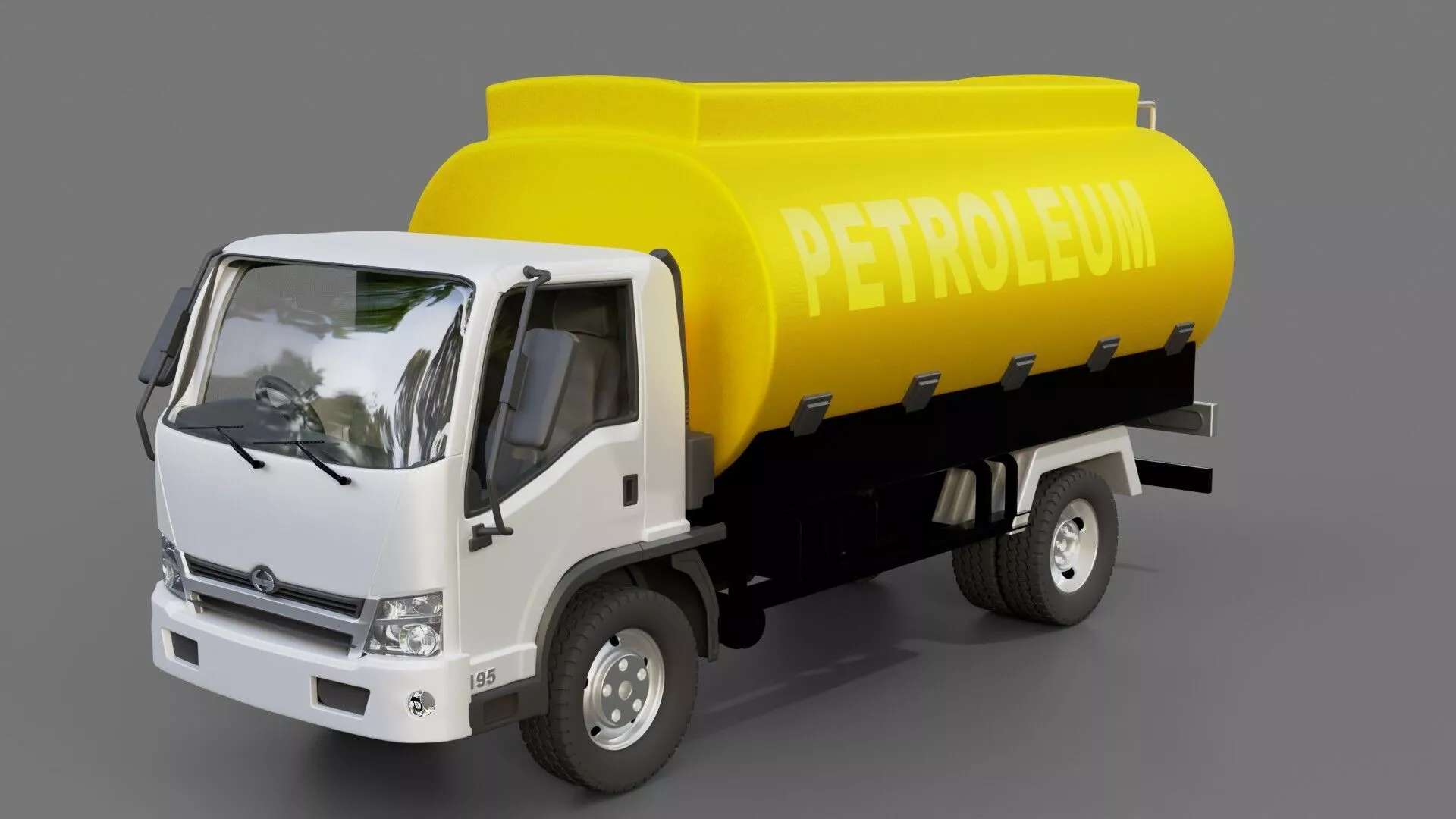 Hino 195 Tanker Truck 2020 3D model