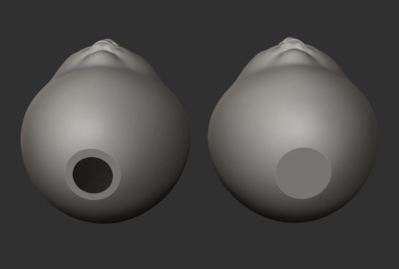 Sad Egg 3D print model_7