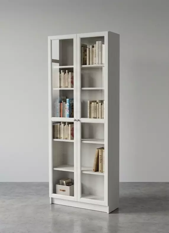 CABINET Glass-Front Display Unit Low-poly 3D model