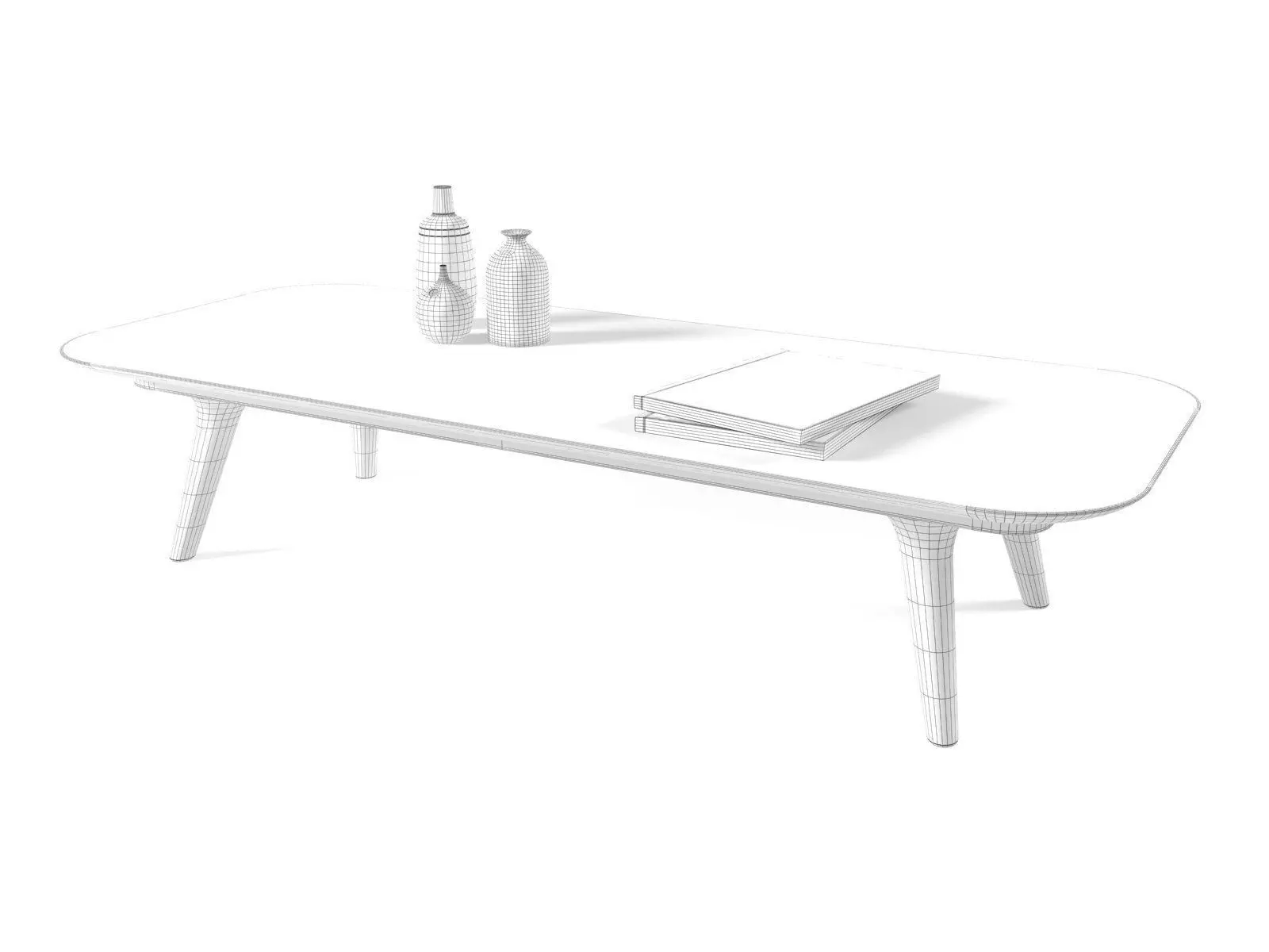 Zio Coffee Table 3D model_5