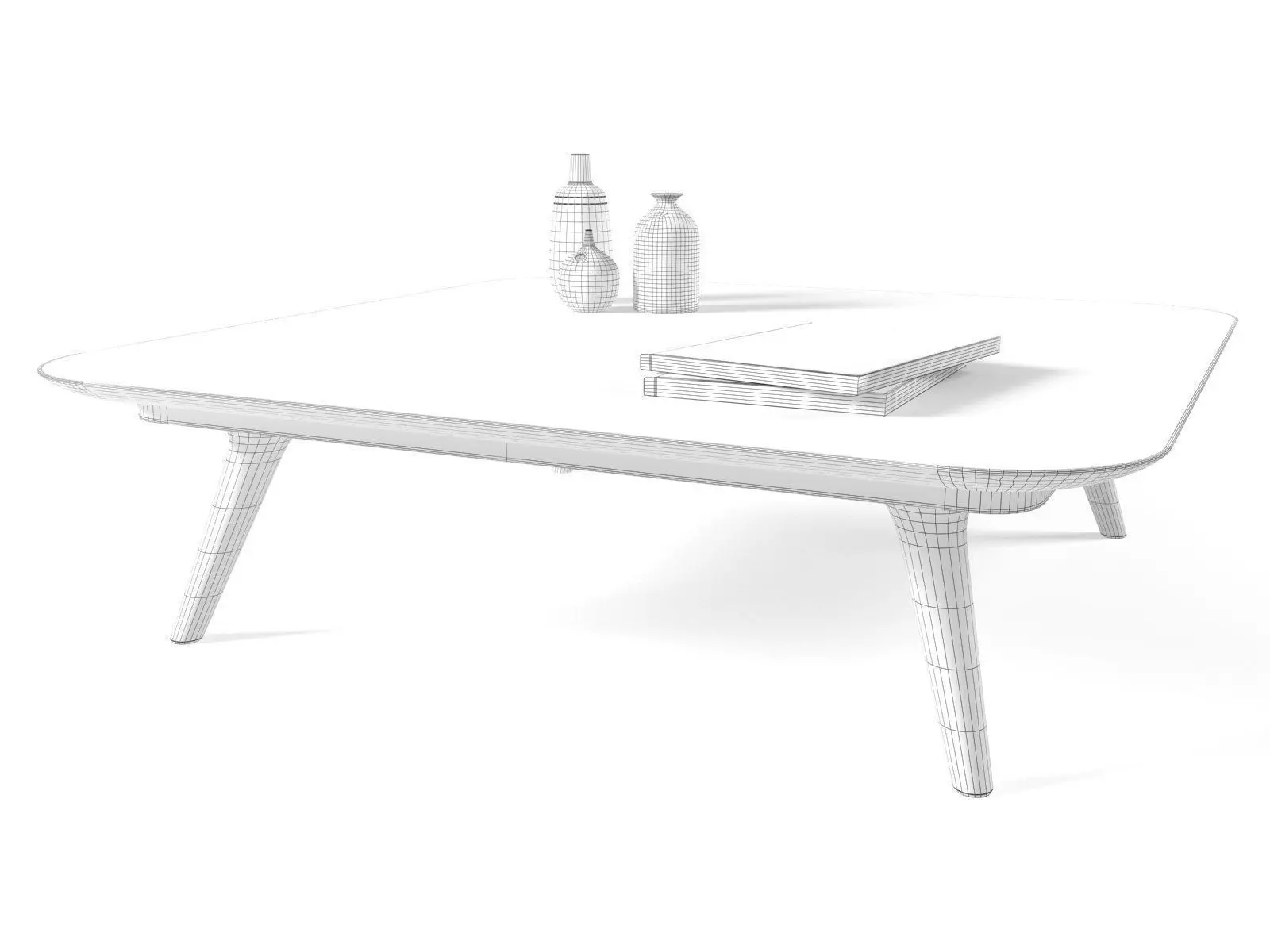 Zio Coffee Table 3D model_4