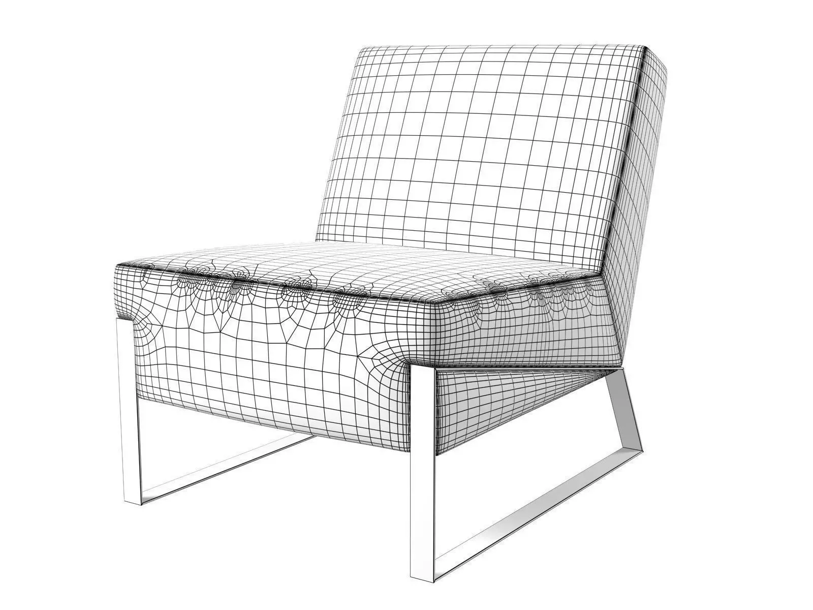 Ellis Lounge 3D model_3