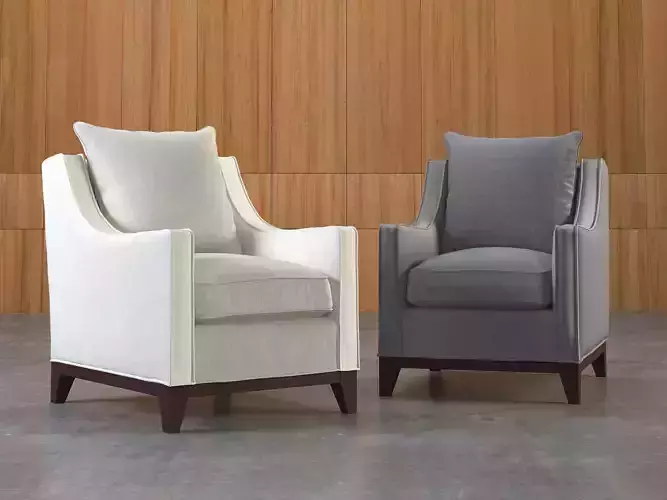 Presidio armchair 3D model