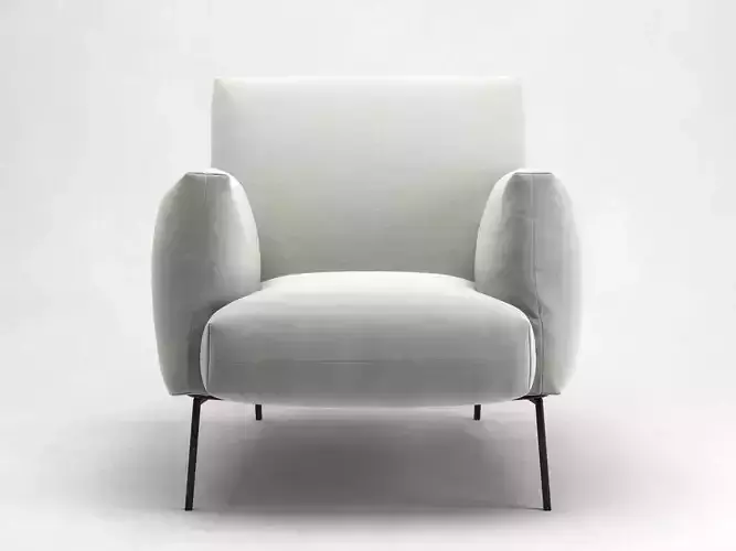 Keep lounge chair with legs