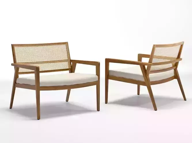 Twist Chair 3D model