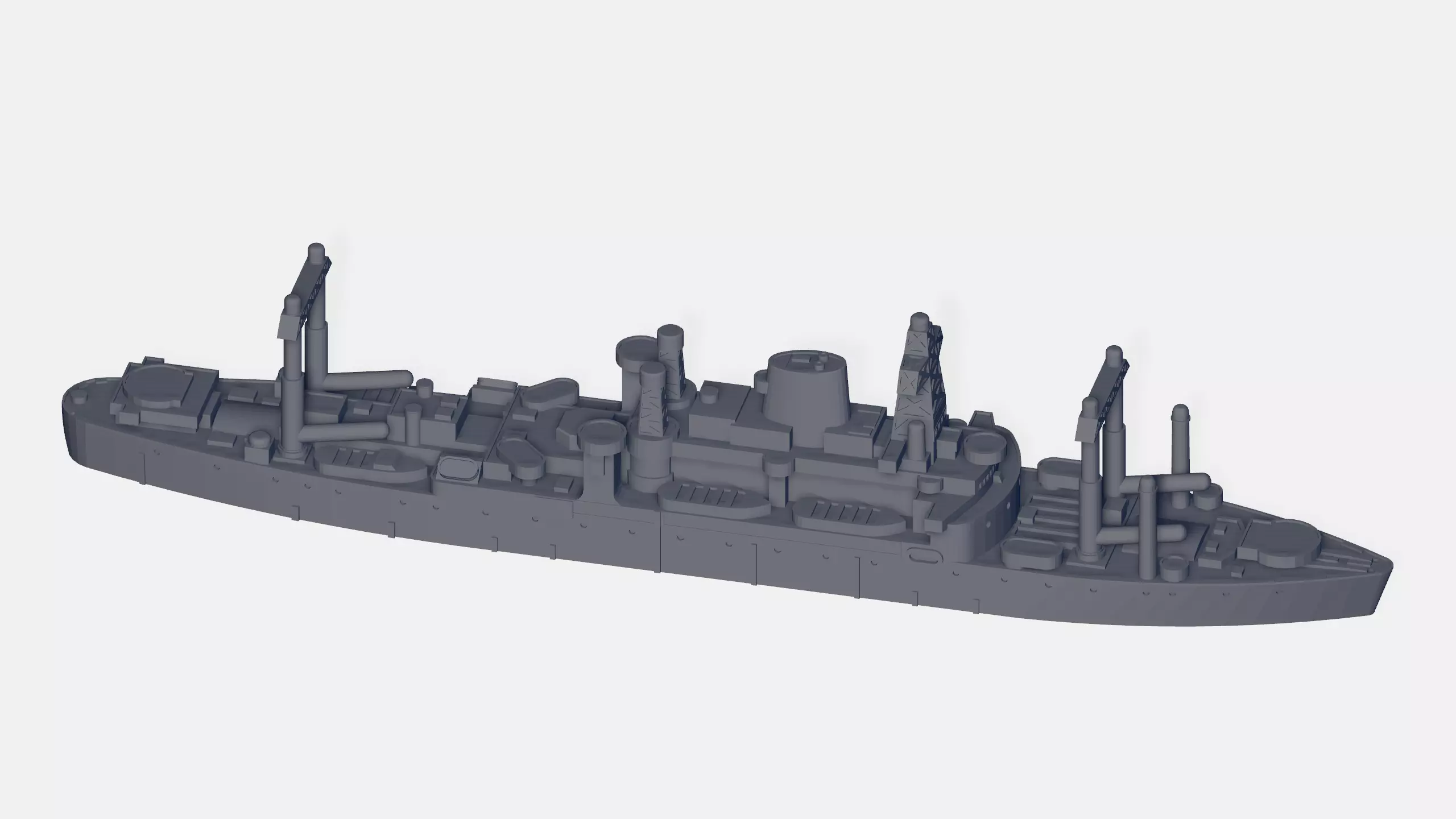 USS Ancon 3D print model